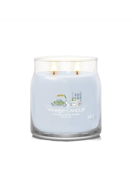 A CALM E QUIET PLACE Giara media 368gr Yankee Candle Signature