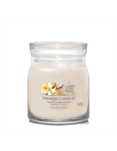 VANILLA CRÈME BRÛLÉE Giara Media 368gr – Yankee Candle golosa e avvolg