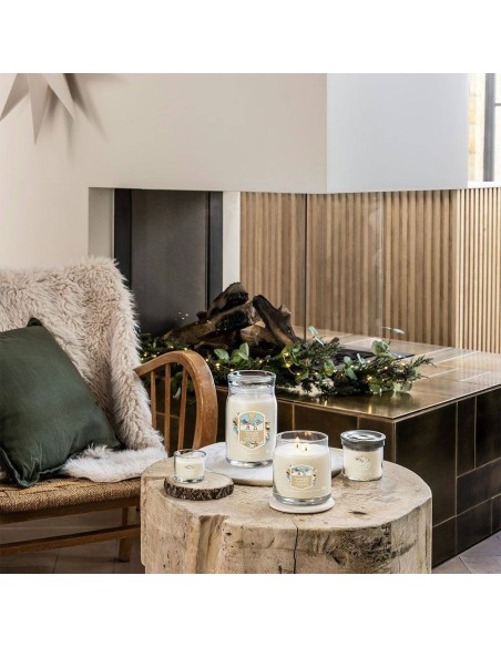 Yankee Candle Vanilla Flurries Signature 37g candela votiva minis ❄️✨