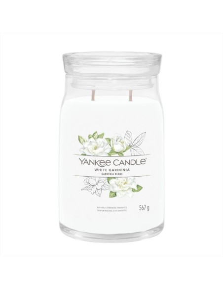 WHITE GARDENIA Giara grande 567gr Yankee Candle Signature