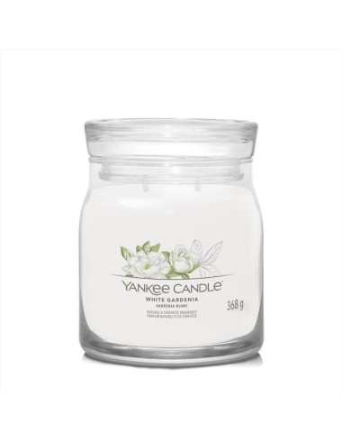 WHITE GARDENIA Giara media 368gr Yankee Candle Signature