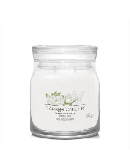 WHITE GARDENIA Giara media 368gr Yankee Candle Signature