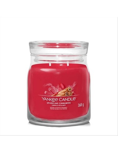 Yankee Candle SPARKLING CINNAMON Giara media 368gr Signature