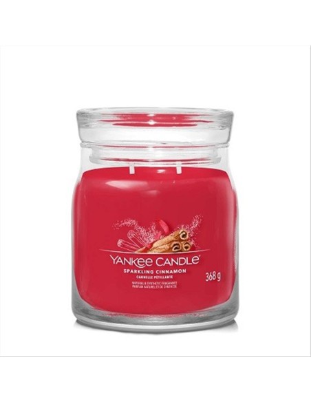Yankee Candle SPARKLING CINNAMON Giara media 368gr Signature