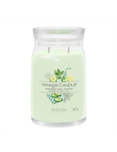 CUCUMBER MINT COOLER Giara grande 567gr Yankee Candle Signature