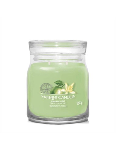VANILLA LIME Giara media 368gr Yankee Candle Signature
