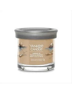 Yankee Candle Amber E Sandalwood 122g – Eleganza calda e speziata 🌅🕯