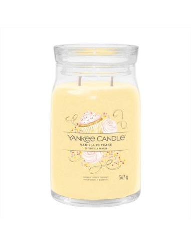 Yankee Candle Vanilla Cupcake - Giara Grande 567g, Dolce Tentazione 🧁