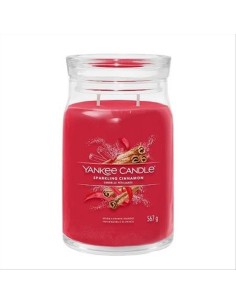 Yankee Candle SPARKLING CINNAMON Giara grande 567gr Signature
