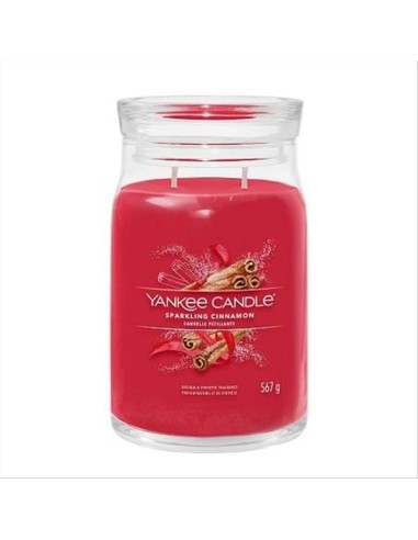 Yankee Candle SPARKLING CINNAMON Giara grande 567gr Signature