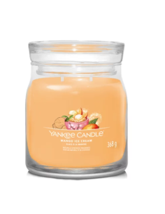 MANGO ICE CREAM Giara media 368gr Yankee Candle Signature