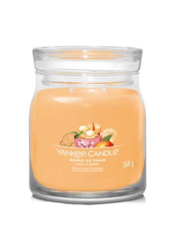 MANGO ICE CREAM Giara media 368gr Yankee Candle Signature