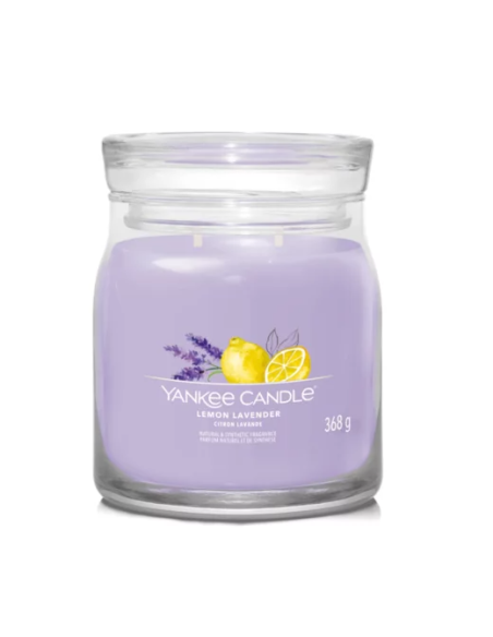 LEMON LAVENDER Giara media 368gr Yankee Candle Signature