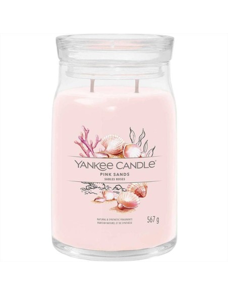 PINK SANDS Giara Grande Yankee Candle - Un viaggio su spiagge da sogno