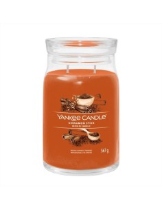 Yankee Candle Cinnamon Stick - Giara Grande 567g, Avvolgente Profumo d