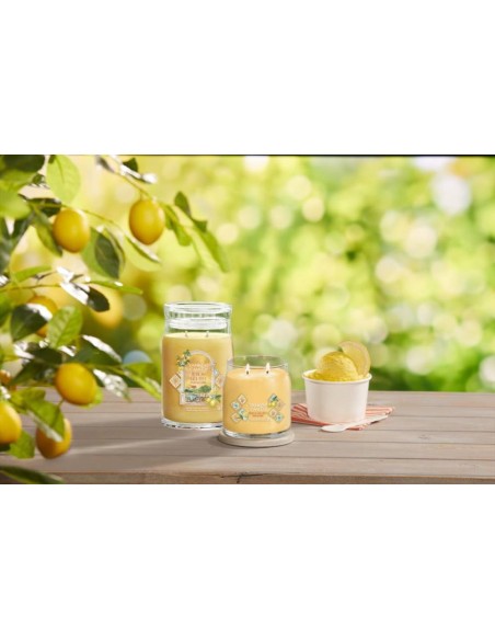 LEMON GELATO Giara media 368gr Yankee Candle Signature
