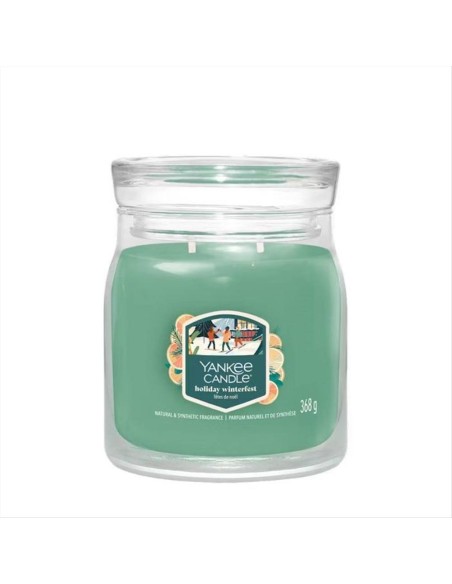 Yankee Candle Holiday Winterfest Signature 368g candela media 2 stoppi