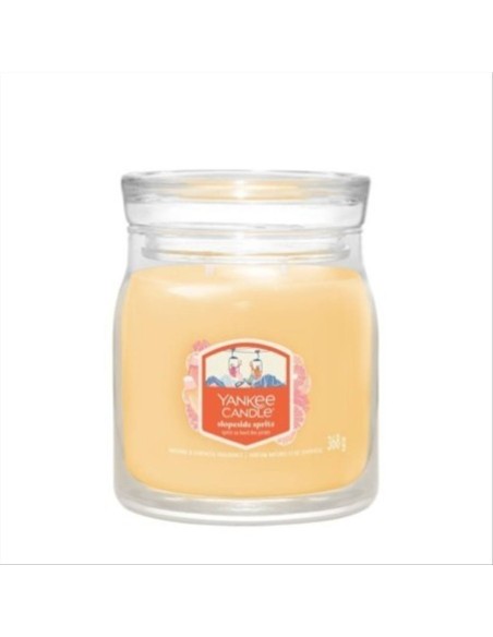 Yankee Candle Slopeside Spritz Signature 368g candela media 2 stoppini