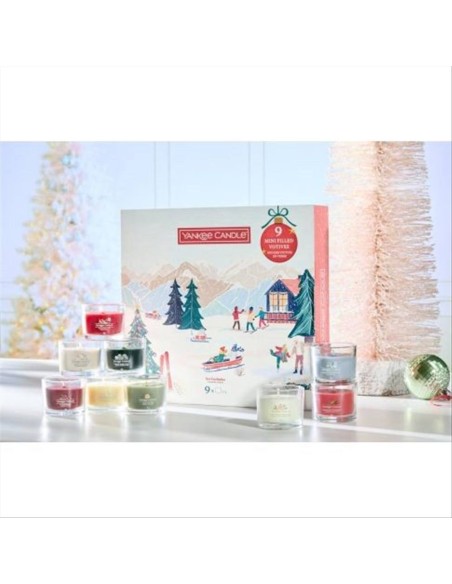 Yankee Candle Natale 25 Libro Set 9 Votive Signature 37g 🎄✨