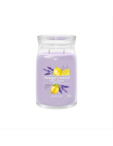 LEMON LAVENDER Giara grande 567gr Yankee Candle Signature