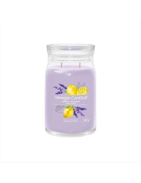 LEMON LAVENDER Giara grande 567gr Yankee Candle Signature