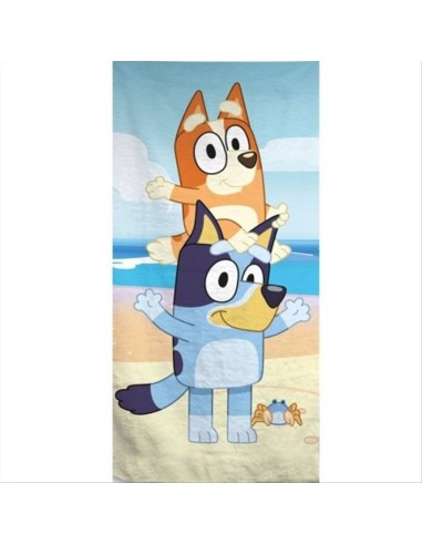 Telo mare Bluey Balance – 70x140 cm di divertimento sotto il sole!