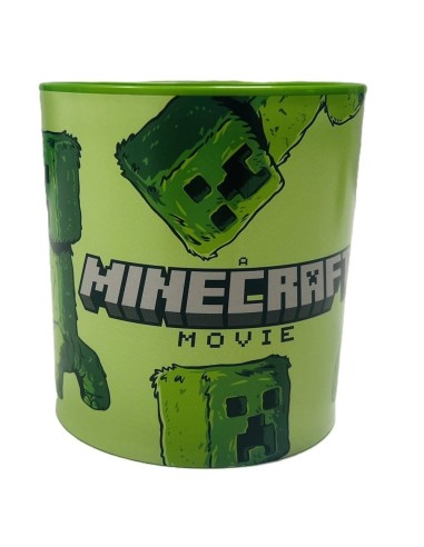 Tazza Minecraft 390 ml plastica senza BPA | Diamante Rosa