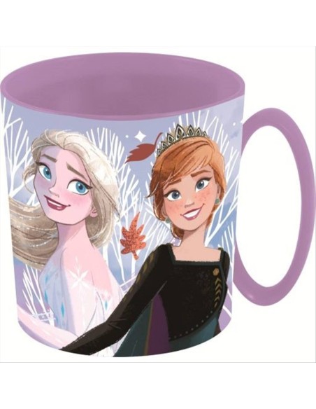 Tazza Frozen 390 ml plastica resistente | Diamante Rosa