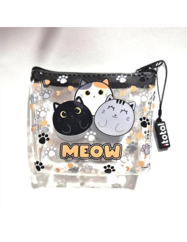 iTOTAL Portamonete GATTO | Diamante Rosa