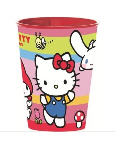 Bicchiere Hello Kitty 260 ml plastica | Diamante Rosa