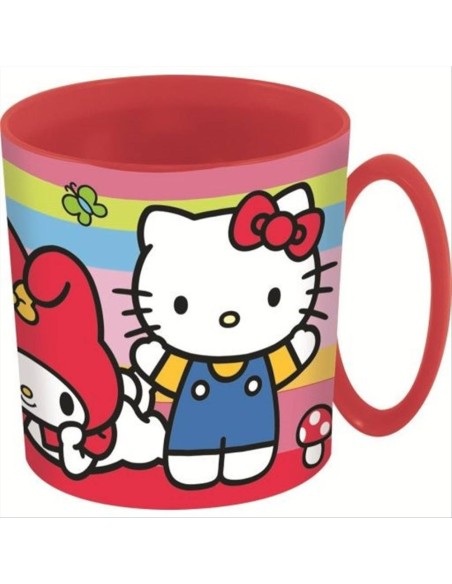 Tazza Hello Kitty 390 ml plastica | Diamante Rosa