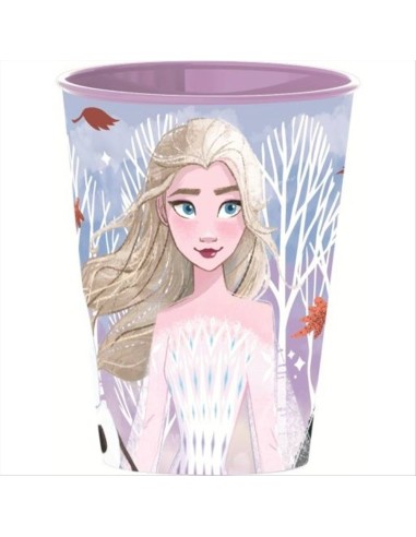Bicchiere Frozen 260 ml plastica | Diamante Rosa