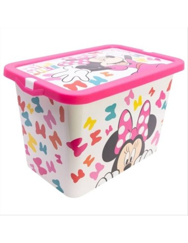 Scatola Minnie 7 L contenitore plastica | Diamante Rosa