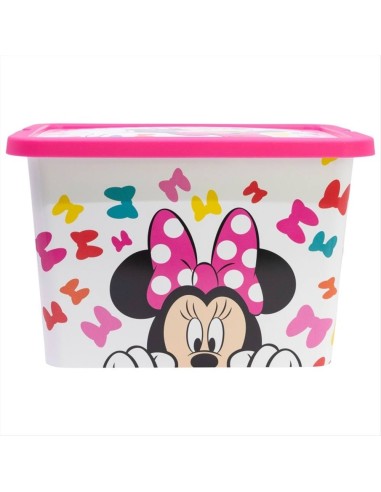 Scatola Minnie 7 L contenitore plastica | Diamante Rosa
