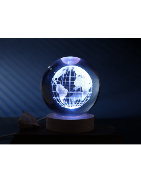 iTOTAL Lampada Sfera Mondo – Globo LED Decorativo in 3 Misure