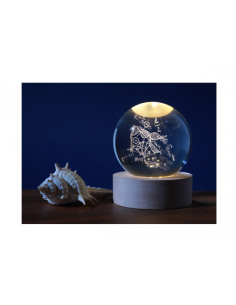 Lampada Sfera Math iTotal LED Formule Matematiche 3 Formati 2