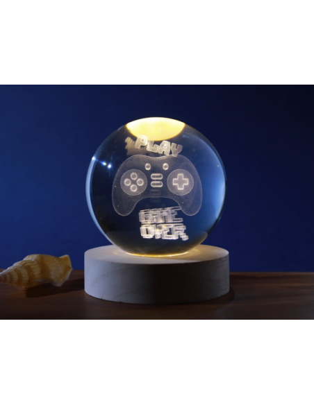 iTOTAL Lampada Sfera LET'S PLAY – Globo LED Decorativo in 3 Misure