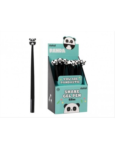 Penna gel flessibile Panda iTotal kawaii 21 cm