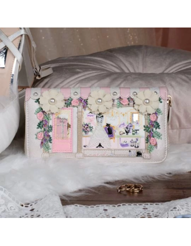 VENDULA LONDON Portafoglio grande The Wedding Shop | Diamante Rosa