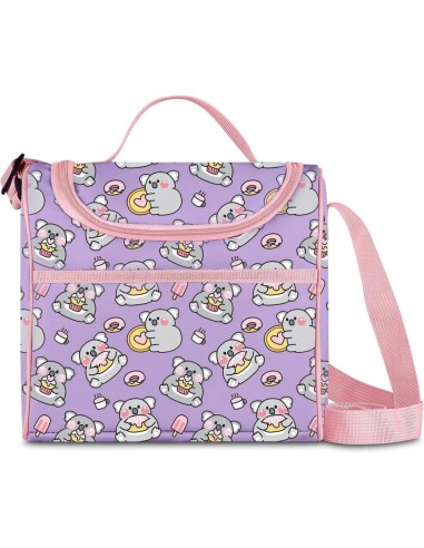 Borsa frigo scuola compatta Cartomania | Diamante Rosa