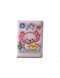 iTOTAL Agenda A5 Squishy 3D AXOLOTL Follow Your Dreams kawaii