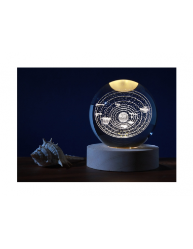 iTOTAL Lampada Sfera Sistema Solare – Globo LED Decorativo in 3 Misure