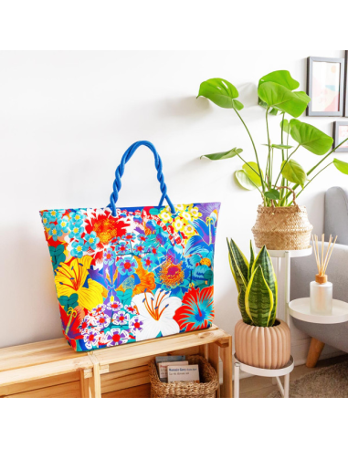 Borsa da mare BOUQUET 🌺 2 Misure – Capiente, Colorata e Pratica | Pyl