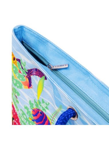 Borsa da Mare TULIPES 🌷 2 Misure - Stile Floreale e Spazio Extra | Py