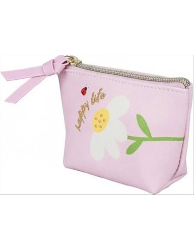 Portamonete rosa Happy Life Tri-Coastal | Diamante Rosa