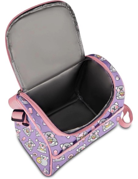 Borsa frigo scuola compatta Cartomania | Diamante Rosa