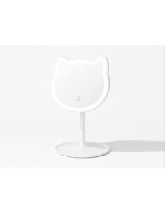 Specchio Make Up LED Gatto con Luce Touch