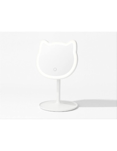 Specchio Make Up LED Gatto con Luce Touch