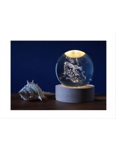 Lampada Sfera Math iTotal LED Formule Matematiche 3 Formati