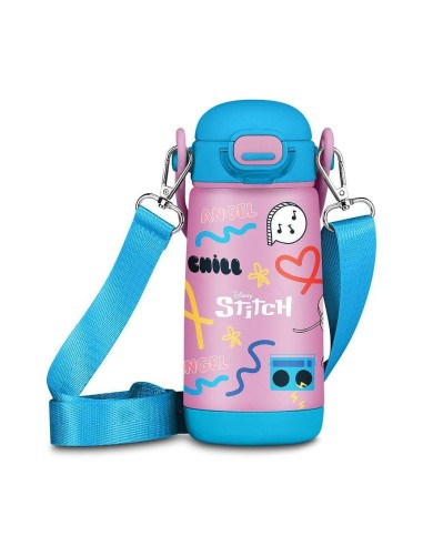 Borraccia termica Stitch 460ml Seven | Diamante Rosa